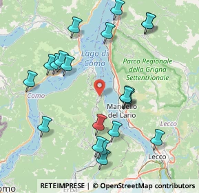 Mappa Via Lotario, 22030 Bellagio CO, Italia (8.7325)
