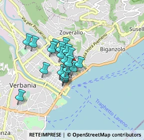 Mappa Via Aristide de Bonis, 28921 Pallanza VB, Italia (0.563)