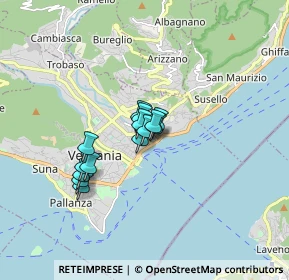 Mappa Via Aristide de Bonis, 28921 Pallanza VB, Italia (1.05071)