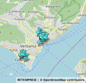 Mappa Via Aristide de Bonis, 28921 Pallanza VB, Italia (1.09)