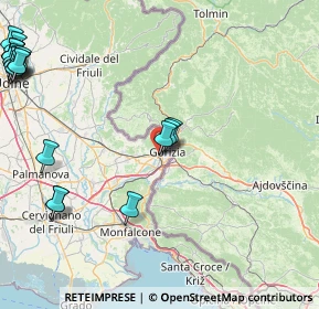 Mappa Via Carnia, 34170 Gorizia GO, Italia (25.19947)