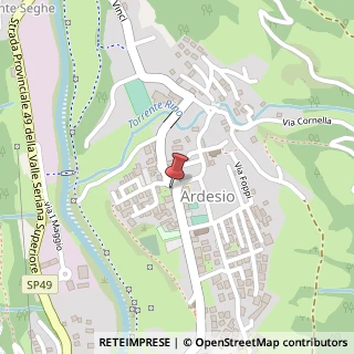 Mappa Via A. Locatelli, 1, 24020 Ardesio, Bergamo (Lombardia)