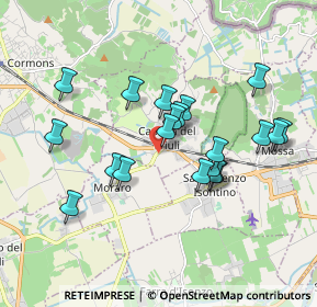 Mappa Via Cavour, 34070 Capriva del Friuli GO, Italia (1.633)