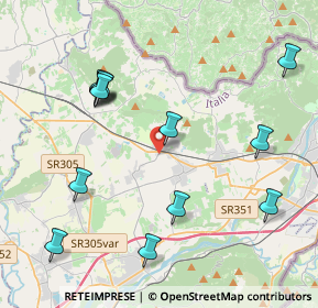 Mappa Via Cavour, 34070 Capriva del Friuli GO, Italia (4.50538)