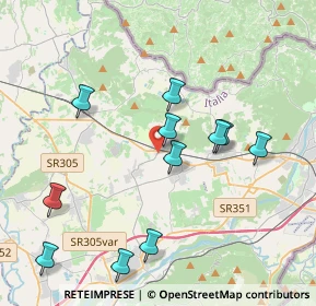 Mappa Via Cavour, 34070 Capriva del Friuli GO, Italia (4.05182)