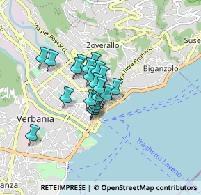 Mappa Via Antonio Baiettini, 28921 Pallanza VB, Italia (0.5175)