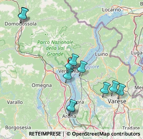 Mappa Via Antonio Baiettini, 28921 Pallanza VB, Italia (15.91091)