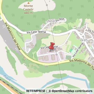 Mappa Zona Industriale Artigianale, 7, 32030 Agordo, Belluno (Veneto)