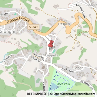Mappa Via G. Marconi, 341, 38046 Lavarone, Trento (Trentino-Alto Adige)