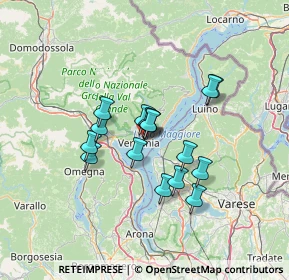 Mappa Via XXV Aprile, 28925 Verbania VB, Italia (9.91813)