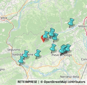 Mappa 31050 Miane TV, Italia (6.47692)