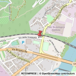 Mappa Via delle Grappate, 63, 34170 Gorizia, Gorizia (Friuli-Venezia Giulia)