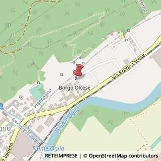Mappa Via Borgo Olcese, 12, 25040 Gianico, Brescia (Lombardia)