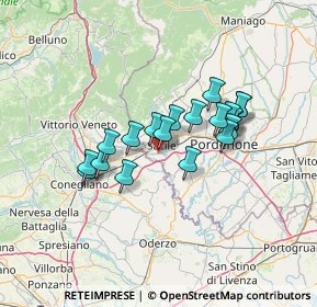 Mappa Via Vistorta, 33077 Sacile PN, Italia (10.611)