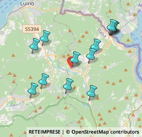 Mappa Via Ariosto, 21035 Cunardo VA, Italia (3.98385)