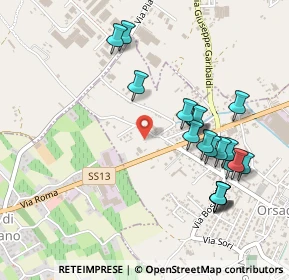 Mappa Via Camparnei, 31010 Orsago TV, Italia (0.5035)