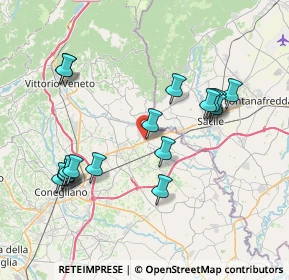 Mappa Via Camparnei, 31010 Orsago TV, Italia (7.81294)