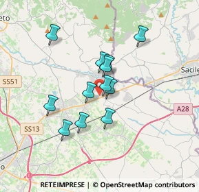 Mappa Via Camparnei, 31010 Orsago TV, Italia (2.67)