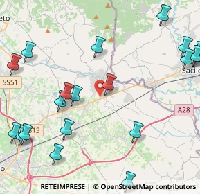 Mappa Via Camparnei, 31010 Orsago TV, Italia (5.6915)