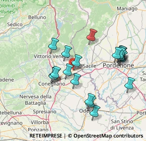 Mappa Via Camparnei, 31010 Orsago TV, Italia (14.573)