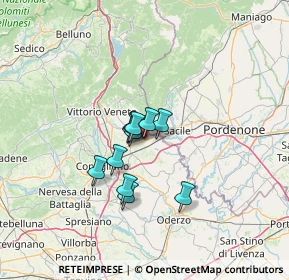 Mappa Via Camparnei, 31010 Orsago TV, Italia (8.19455)