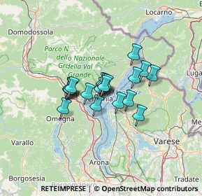 Mappa Via Marsala, 28921 Verbania VB, Italia (8.059)