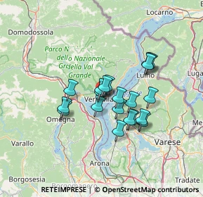 Mappa Via Marsala, 28921 Verbania VB, Italia (9.9955)