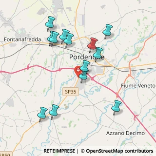 Mappa Viale Treviso, 33170 Pordenone PN, Italia (3.99)