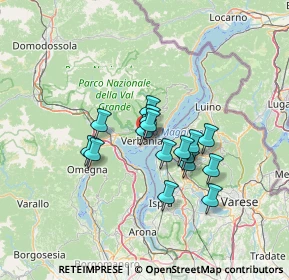 Mappa Via Olanda, 28922 Pallanza VB, Italia (9.87563)