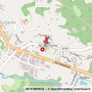 Mappa Via U. Foscolo, 6C, 21035 Cunardo, Varese (Lombardia)