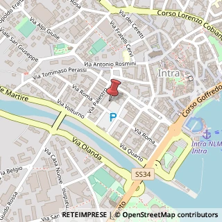 Mappa Piazza Mercato, 3, 28921 Verbania, Verbano-Cusio-Ossola (Piemonte)