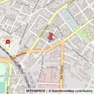 Mappa Via Ludovico Ariosto, 9, 34170 Gorizia, Gorizia (Friuli-Venezia Giulia)