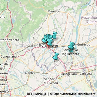 Mappa Villanova di Pordenone, 33170 Pordenone PN, Italia (7.30545)