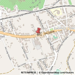 Mappa Via Udine, 76, 34170 Gorizia GO, Italia, 34170 Gorizia, Gorizia (Friuli-Venezia Giulia)
