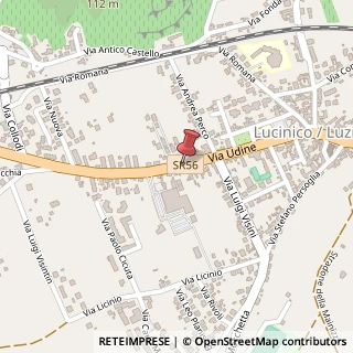 Mappa Via Udine, 49, 34170 Gorizia, Gorizia (Friuli-Venezia Giulia)