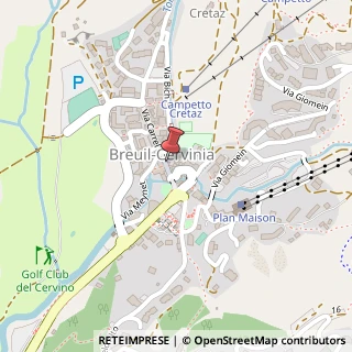Mappa Via A. Carrel, 19, 11021 Valtournenche, Aosta (Valle d'Aosta)