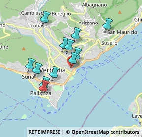 Mappa Piazza Giacomo Matteotti, 28921 Pallanza VB, Italia (1.56)