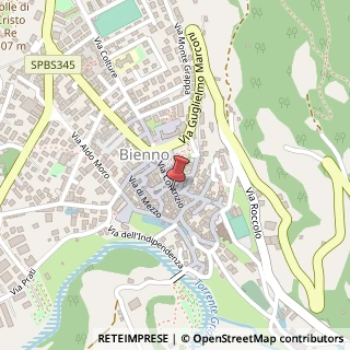 Mappa Via Contrizio, 32, 25040 Bienno, Brescia (Lombardia)