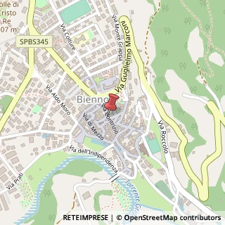 Mappa Via contrizio 22/b, 25040 Bienno, Brescia (Lombardia)