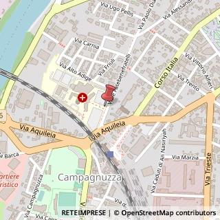 Mappa Via Fatebenefratelli, 34, 34170 Gorizia, Gorizia (Friuli-Venezia Giulia)