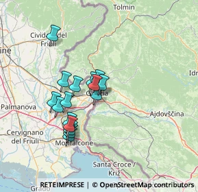 Mappa Via F.Filzi, 34170 Gorizia GO, Italia (11.405)