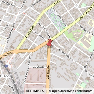 Mappa Via Trieste, 23, 34170 Gorizia, Gorizia (Friuli-Venezia Giulia)