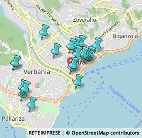 Mappa Via Enrico Chiappa, 28921 Pallanza VB, Italia (0.7945)