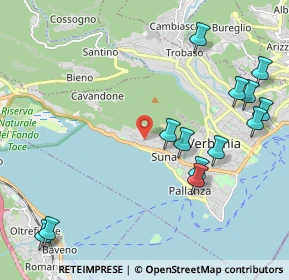 Mappa Via Privata Primavera, 28925 Verbania VB, Italia (2.49154)