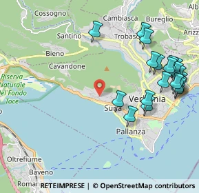 Mappa Via Privata Primavera, 28925 Verbania VB, Italia (2.435)