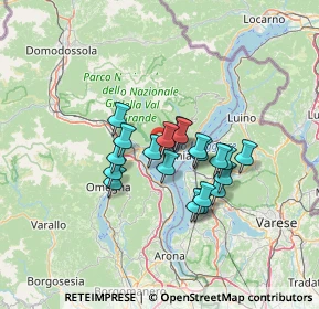 Mappa Via Privata Primavera, 28925 Verbania VB, Italia (9.7225)