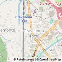 Kaart Gravellona Toce