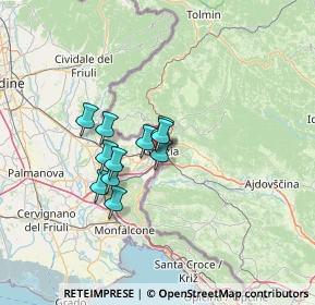 Mappa Corso Italia, 34170 Gorizia GO, Italia (9.25)