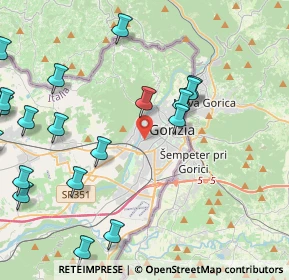 Mappa Via Giuseppe Tartini, 34170 Gorizia GO, Italia (5.5385)