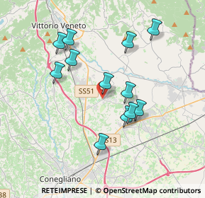 Mappa Via Roma, 31014 Colle Umberto TV, Italia (3.37917)